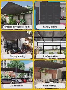 Shade Sail Garden Sun Shade Net Car Cover Sun Shade Net Outdoor Anti-UV Awnings Sun Shelter Garden Patio Pool