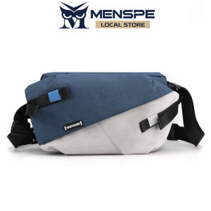 MENSPE กระเป๋ากระเป๋าสะพายข้างกระเป๋าคาดหน้าอกสำหรับทั้งชายและหญิงกระเป๋ากีฬาสะพายไหล่กระเป๋าหิ้วกระเป๋าสะพายไหล่ความจุมากกระเป๋าของผู้ชายกระเป๋าของผู้หญิงกระเป๋าสไตล์มหาลัยสีตัดกันสำหรับผู้หญิงนักเรียนผู้ชาย