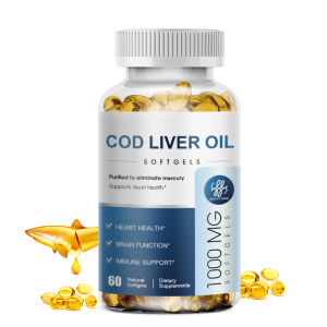 iMATCHME Codfish Liver Oil Capsules Vitamin ADEPA DHA for Heart & Brain Health Protect Blood Vessel Eye Vision and Memory