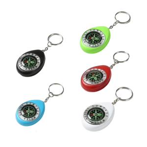 Mô hình thu nhỏ bằng nhựa la bàn Keychain Ba Lô Chống Sốc Mặt dây chuyền Túi Thời Trang Phụ kiện cho cuộc phiêu lưu và sử dụng ngoài trời