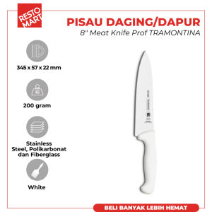 Pisau Daging / Pisau Dapur 20.3 cm / Meat Knife Professional 8" TRAMONTINA (1511562) (F12)