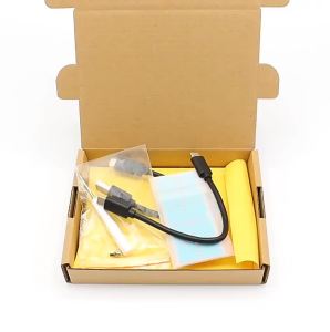 M.2 NVME/NGFF SSD Case Solid State Drive Enclosure 10Gbps M.2 NVMe Metal SSD Case Mkey B&Mkey/BKey B&MKey Aluminum Alloy Type-C