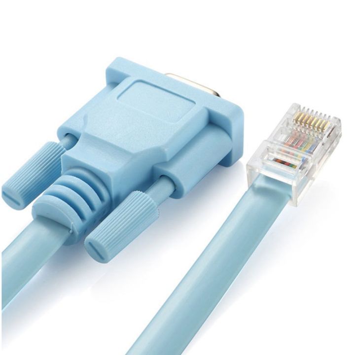 USB Console Cable RJ45 Cat5 Ethernet To Rs232 DB9 COM Port Serial ...