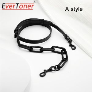 EverToner Bag Strap for Issey Miyake Bag Crossbody Luxury Designer Adjustable Shoulder Bag Strap Retrofit Woman Bag Chain Strap Handbag Accessories