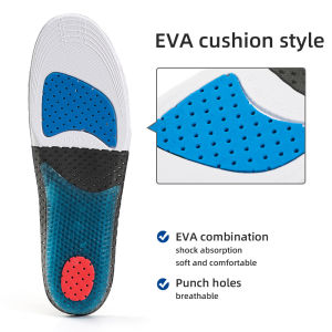 Silicone Gel Insoles Soft and Elastic Sport Running Shoes pad for men and women Shoe Insert Cushioning free cutting size 35-46
