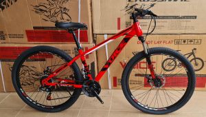 VOICE[VECTOR 20]27.5 INCH QUALITY DISCBRAKE GEAR MTB BIKE WITH ALLOY DOUBLE WALL RIM(3×824SPEED)**FREE GIFT**