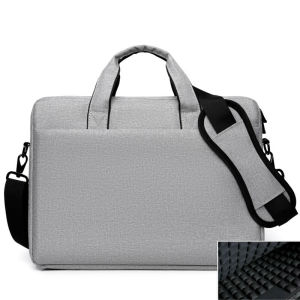 FANCODI 14 15 17 inch Laptop Briefcase Travel Laptop Bag Handbag Notebook Tablet Sleeve Case Cover Full Protection Computer Bag Shoulder Bag For Lenovo HP Dell Samsung Oxford B216