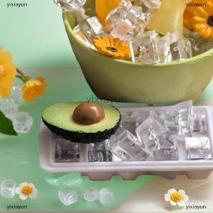 [COD] yixiayun 2Pcs Girl Toy New Miniature Dollhouse Food Ice Scoop With Ice Cube Storage Box Model Toys For Doll Accessories