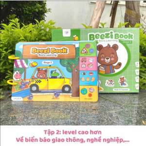 Busy Book Bóc Dán Lalala Baby – Sách Bóc Dán Nhiều Chủ Đề Song Ngữ Anh Việt Cho Bé