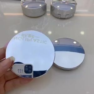 WH beatybilibili 3g Ultra-thin Empty Loose Powder Box Pot Makeup Jar Sifter Container Puff Mirror new