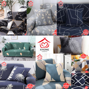 XHOME【PH Stock】Printed Pillow Case Cover set 18x18 inch Throw Pillowcase Cover Pure Cotton Breathable Pillow Cases Punda ng Unan CPC Green Tropical Leaf cotton modern vintage indian Pillowcase Cushion Cover 45x45cm