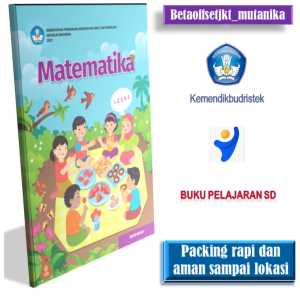 Buku Untuk SD/MI MTK Kelas 1 Matematika Berwarna Kurikulum Merdeka Baru