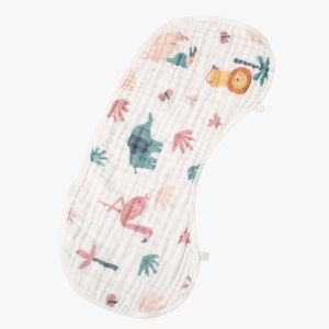 AODUOYAYA Baby Burpy Bib Burp Cloth Reusable Breathable Bib Soft Absorbent Saliva Towel Pad Aprons Feeding
