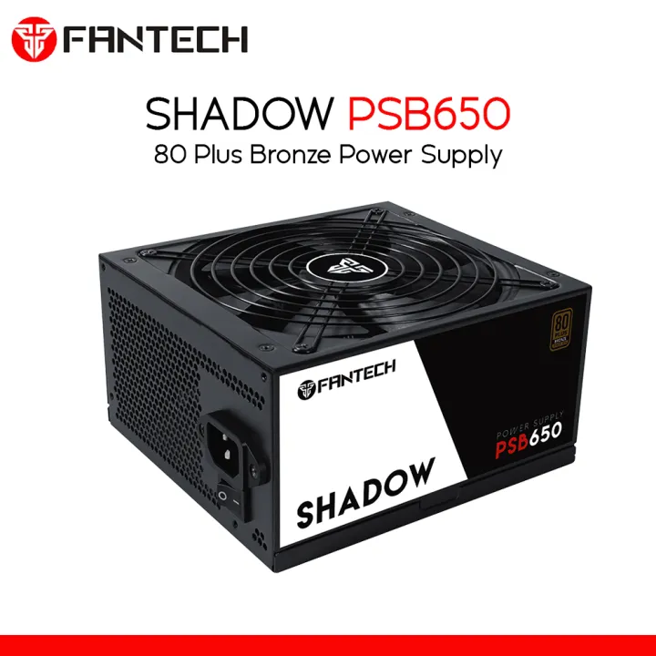 Fantech Power Supply Shadow PSB650 80 Plus Bronze Power Supply