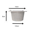 Skimmer Kolam Renang Plastik PP Untuk Hayward Skimmer Basket. 