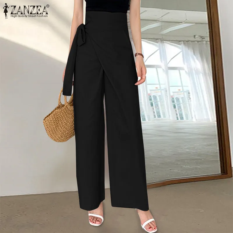 Elegant Ol Ladies Pants Women Spring Trousers 2022 Zanzea Casual