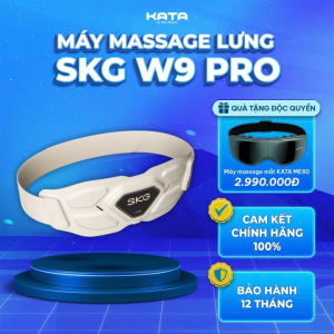 Máy Massage Lưng SKG W9 PRO (Bản Quốc tế có App) + tặng kèm máy massage mắt
