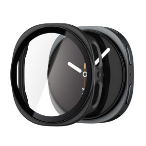 Spigen Samsung Watch 9 / Samsung Watch 8 Case (44mm) Thin Fit 360 Tempered Glass for Galaxy Watch 9
