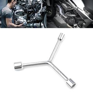 Triangular Socket Wrench Ergonomic Wrench High Hardness Maintenance Tool Wrench with 3Prongs Comfort and