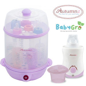 [Clearance] Autumnz-2-in-1 Sterilizer & Steamer + Home Warmer Combo Set