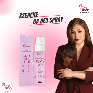 B1T1 KSERENE 4 IN 1 UNDERARM DEO SPRAY 60ML KSERENE ANTI-PERSPIRANT ODOR PROTECTION ILLESTSHOP