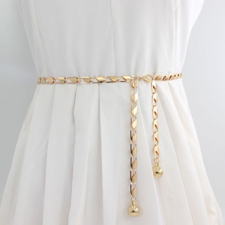 thin waist belt for dress