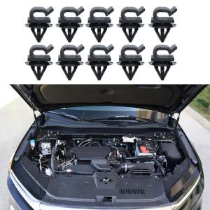Engine Hood Stabilizers Clip Quick Lock Mechanism Shaking Resistance Essential Prop Rod Fastener for 91547-SE0-0030