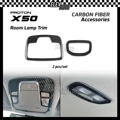 Proton X50 CARBON FIBER Accessories Door Handle Bowl Side Mirror Cover Fuel Cap Cover Gear Shift Panel Steering Frame