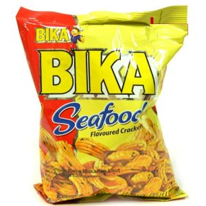 Camilan / Makanan Ringan / Snack Import Malaysia Bika Flavoured Keropok 70 Gr Varian Chicken Snack Roasted Chicken Honey Crab Vegetable Prawn Seafood