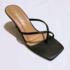 Heels Wanita Hak Runcing Model Jepit silang Terbaru Cantik Super Empuk