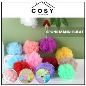 COSY Spon Mandi Bulat Busa / Spons Mandi Jaring Gosok Bath Spons