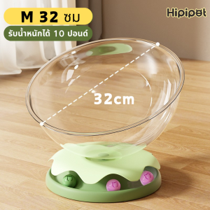 🐱แบบหมุนได้😻หลุมแมวตั้งพื้น หลุมอวกาศแมว ที่นอนแมว โดมแมว หลุมอวกาศ M/L/XL ของเล่นแมวเตียง ลูกบอลหยอกล้อหมุนได้ คอนโดแมว ที่นอนแมวหลุมอวกาศ หลุมแมวตั้งพื้น หลุมอวกาศแมว โดมอะคริลิคแมว ฐานกว้าง ที่นอนแมว คอนโดแมว คอนโดแมวแบบหมุน