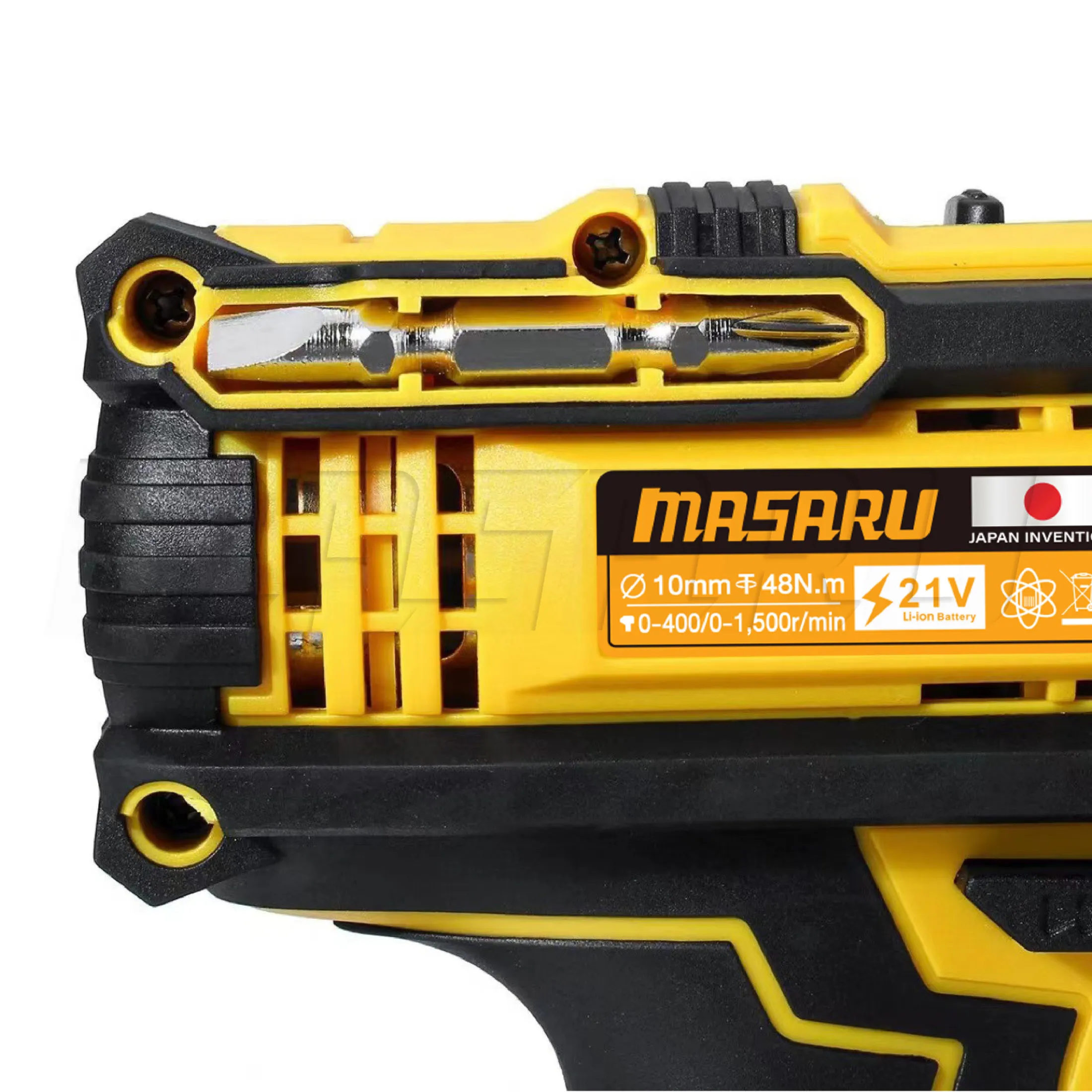MASARU แรงบิด 24 N.m สว่านไร้สาย สว่านแบต 99V 3 ระบบ เจาะกระแทกได้ สว่าน แบตเตอรี่ li-ion ดอกสว่าน อุปกรณ์ครบชุด