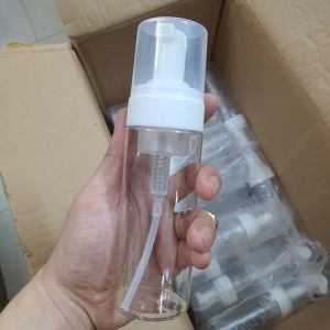Bình tạo bọt cho dung dịch Bluesoap - Chai đựng sữa rửa mặt dung tích 150ml