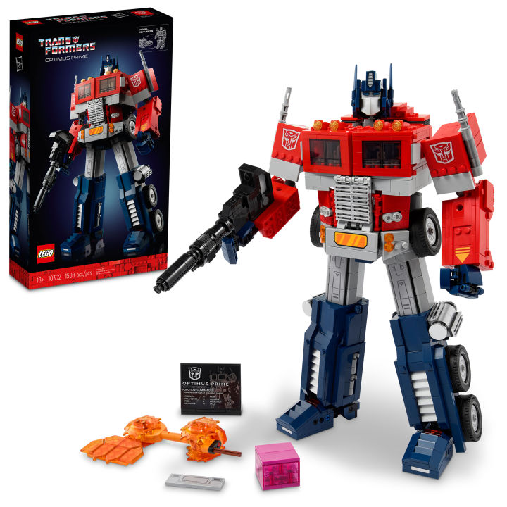[BrickStory] (New) LEGO ICONS Optimus Prime (10302)(1508 Pieces)