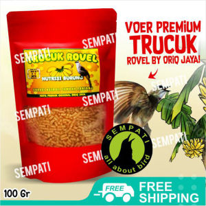 SEMPATI  Trucuk Rovel Oriq Jaya Pakan Burung Trucuk Trucukan Cucak Rawa Rowo Kutilang Gunung Merbah Cerukcuk Pakan Nutrisi Harian Burung Pemakan Buah Pisang Gacor Ngeroll