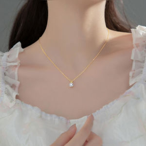 Kalung Nori Emas + Liontin Mata Satu 24K