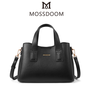 MOSSDOOM กระเป๋าสตรีกระเป๋าถือที่เรียบง่าย