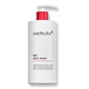Medicube Red Acne Body Wash 400g 99.7% Relieves Body Acne with AHA+BHA+PHA & Niacinamide| Salicylic Acid Acne-Fighting Formula for Oily/Acne-Prone Skin - 400ml (Deep Cleansing & Oil-Balancing)