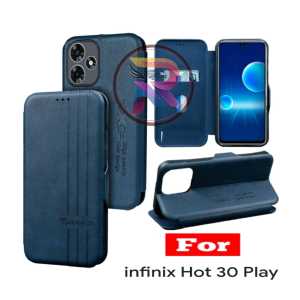 Case Flip Magnet Infinix Hot 30 Play Dompet Motif Triple x Flip Cover Leather Premium Casing HP
