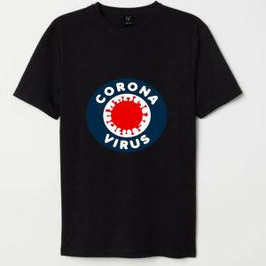 Baju Gambar Corona jaman copid