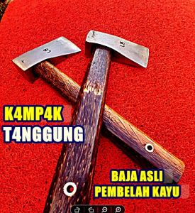 k4mp4k tangung baja asli pemblah kayu