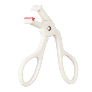 GECOMO Orange Plastic Handheld Eyelash Curler/Long Lasting Curling Wide Angle Lash Root Curved Eyelash Clip