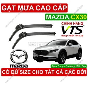Gạt Mưa VTS Kính Lái Mazda CX30 Cặp Gạt M.ưa Kính Lái Mazda CX30 C.ó Đủ Size Cho Các Đời Xe Mazda CX30
