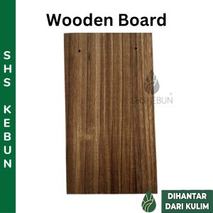 Wooden Board For Wall Hanging Glass Vase Papan Untuk Pasu Gantung Dinding SHS Kebun