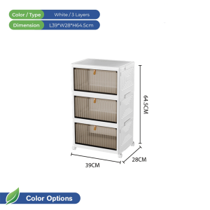 Rak Sepatu Kotak Sepatu Lipat Tebal Shoes Storage Box Organizer Plastik Susun