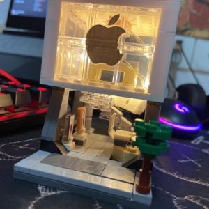 Building Blocks Charger Charging Stand for Apple watch series 7 6 SE 5 4 3 2 1 Assembly Model Building Creativity Toy watch Charger Holder case