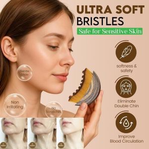 【Slim Face】Facial Massage Meridian Brush/Lifting Anti-wrinkle Facial Contour Brush/Eye And Neck Care Brush 促循环淋巴轮廓面部刷