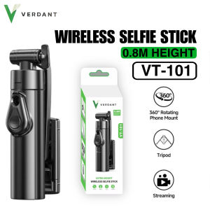 VERDANT WIRELESS SELFIE STICK 80 CM ULTRA HEIGHT VT-101 TONGSIS BLUETOOTH TRIPOD BLUETOOTH