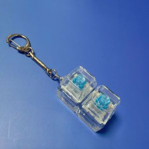 W5YR Button Keycap Finger Keyboard 4/5 Keys Stress Relief Decompression Keychain Gadget Pinch Toy Adult